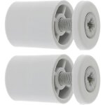 Cyclingcolors 2x but�e darr�t de lame finale de volet roulant ronde 25mm �22mm pvc avec rondelle vis ...