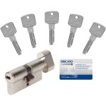 Cylindre barillet bricard européen + 5 clefs sécurités + carte Cylindre barillet bricard européen + 5 clefs sécurités + carte