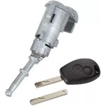 Cylindre barillet serrure de porte avant gauche compatible renault kangoo 2 twingo 2 clio 3