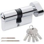 Cylindre  bouton serrure  cylindre 30 / 30 cylindre de serrure avec bouton pour porte dentre serrure ...