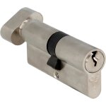 - cylindre de scurit  bouton - serrure pour portes - barillet de haute scurit - inclut 3 cls - ...