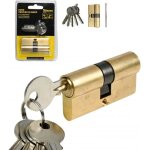 Cylindre de serrure profil� euro 30x30 mm. barillet 60 mm. fourni avec 5 cl�s et 1 vis de fixation. canon ...