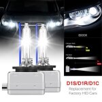 D1s hid xenon ampoule auto lampe 8000k 12v 35w 2 lampes - keeper
