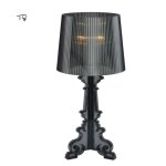 D24xh48cm - bouchon ue - lampe de table noire - kartell bourgie - lampe de table led en acrylique e14 ...