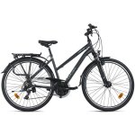 Dacapo vtc femme 28 firenze 100 gris 21 vitesses tc�48 cm v - brakes