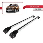 Pour dacia duster 2010 - 2013 barres de toit ace - 1 railing porte - bagages de voiture / gris