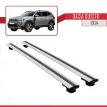 Compatible avec dacia duster 3 (p1310) 2024 basic model barres de toit railing porte - bagages de voiture ...