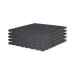 Dalle de jardin amortissante grise 50 x 50 cm lot de 5