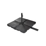 Dalle de lestage parasol ton ardoise 22kg - imagin