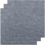 Dalles moquette 30x30cm auto - adhsives gris sol antidrapant bureau / salon / chambre dcollable