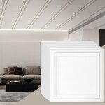 Dalles de plafond - vevor - 503 x 503 x 985 mm - dalles de plafond suspendues - revtement de plafond ...