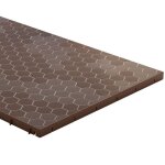 Dalle de sol clipsable marron taupe 116 x 76 x 3 cm polypropylne revtement de sol modulable intrieur ...