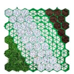 Dalle stabilisatrice paddock vert 50 x 50 cm
