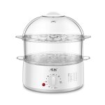 Dam cuiseur vapeur �lectrique double niveau transparent multi - usages sans bpa technologie enveloppante ...