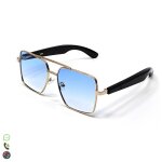 Dam lunettes ai gt - 30 avec appels bluetooth t�l�commande de cam�ra lecture de musique et assistant ...
