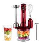 Dam robot culinaire multifonction 5 en 1. moteur en cuivre de 600w de puissance et 2 niveaux de vitesse. ...