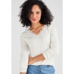 Damart - t - shirt thermollove dentelle - blanc cass