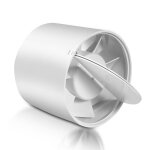 Daromigo 100 mm extracteur dair silencieux 12w conome en nergie ventilateur de conduit pour bainventsserresten ...