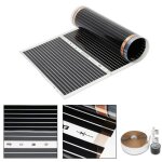 Daromigo 220w infrarouge film chauffant par le sol tapis chauffant électrique 50cmx2m plancher chauffant ... Daromigo 220w infrarouge film chauffant par le sol tapis chauffant électrique 50cmx2m plancher chauffant ...
