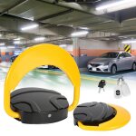 Daromigo barri�re de parking automatique pliable avec verrou et contr�le � distance arceau parking