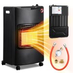 Daromigo chauffage dappoint à gaz - avec adaptateur europe - intérieur - livré avec tuyau et détendeur ... Daromigo chauffage dappoint à gaz - avec adaptateur europe - intérieur - livré avec tuyau et détendeur ...