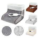 Daromigo chauffe - pieds massant doublure ultra - doucet�l�commande filairegris fonc� chaufferette electrique ...