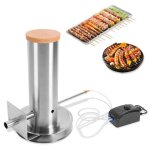 Daromigo �lectrique avec pompe � air g�n�rateur de fum�e froide pour fumoir acier inoxydable argent� ...