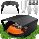 Daromigo garage tondeuse cover auvent protection pluie pro 78 * 60 * 34cm toit pour robot de tonte piece ... Daromigo garage tondeuse cover auvent protection pluie pro 78 * 60 * 34cm toit pour robot de tonte piece ...