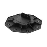 Daromigo plot rglable pour terrasse bois et composite terrasse dalle 18  30 mm lot de 30 plots plots ...