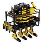 Daromigo porte outils mural pour perceuse �lectrique rangement outils installation murale pour garage ...