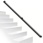 Daromigo rampe descalier main courante escalier fixation murale 200cm interieur exterieur intrieur & ...