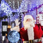 Daromigo rideau lumineux 20m 600 led guirlande lumineuse exterieure noel 8 modes ip44 tanche - blanc ...