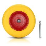 Daromigo roue complte de brouette en polyurthane increvable grandeur 4. 80 / 4. 00 - 8 pneus quad