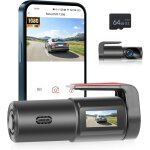 Dash cam wifi hd 1080p cam�ra embarqu�e pour voiture mini dashcam avant pour voiture avec vision nocturne ...