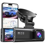 Dashcam 4k redtiger f7ns wifi gps vision nocturne grand angle 170 g - sensor cran 3. 16 mode parking ...