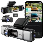 Dashcam embarqu�e botslab 3k 4 canaux wi - fi 58 ghz gps vision nocturne