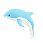 Dauphin en peluche 50cm mignon doux dauphin jouets en peluche poupées doux câlin oreiller animal poupée ... Dauphin en peluche 50cm mignon doux dauphin jouets en peluche poupées doux câlin oreiller animal poupée ...