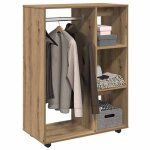 Solde dautomnegarde - robe - ruigou - armoire dapothicaire / armoire chambre ch�ne artisanal 80x40x110cm ...
