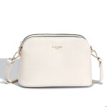 David jones - petit sac bandouli�re femme - sac � main cha�ne port� epaule 3 zip compartiments - besace ...