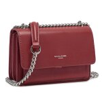 David jones - petit sac bandoulire femme - mini besace cuir pu rigide - sac chanes port epaule - pochette ...