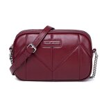 David jones - petit sac bandoulière femme multipoche zip - besace cuir pu porté epaule 2 compartiments ... David jones - petit sac bandoulière femme multipoche zip - besace cuir pu porté epaule 2 compartiments ...