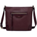 David jones - sac bandouli�re femme multipoche - besace sacoche sac � main port� epaule simili cuir - ...