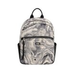 David jones paris - sac  dos ville unisexe homme femme - coton - motif marbr - taille moyenne - couleur ...