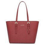 David jones - sac � main shopping femme - cabas fourre - tout port� epaule cuir pu anse longue - shopper ...
