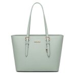 David jones - sac � main shopping femme - cabas fourre - tout port� epaule cuir pu anse longue - shopper ...