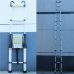 Dayplus 62m - 203ft chelle tlescopique chelle pliable multifonction echelle de toit de grenier avec ...