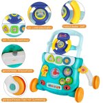 D�ambulateur multifonctionnel poussette pour b�b� s�r pneus silencieux facile � d�monter r�servoir deau ...