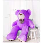Dear bear ours en peluche gante xxl amigo 220 cm violet