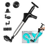 D�boucheur � air comprim� - innovagoods - 5 en 1 - manom�tre int�gr� - 7 accessoires - �cologique