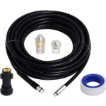 D�boucheur canalisation 15mfuret karcher compatible avec karcher k2 k3 k4 k5 k6 k7 nettoyeur haute pression ...